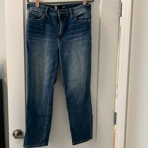 Kut From the Kloth Jeans, Naomi, Fab Ab Girlfriend Straight Leg, High Rise, 12